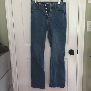 OLD NAVY bootcut high waisted jeans